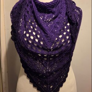 Triangular Scarf or Shawl
